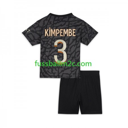Fußballtrikots Paris Saint-Germain Kimpembe 3 Kinder Ausweich Trikotsatz 2023-2024 Fußballtrikots Paris Saint-Germain Kimpembe 3 Kinder Ausweich Trikotsatz 2023-2024